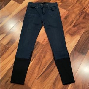 JBrand step hem skinny Jean